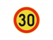 Liikennemerkki 30 km/h R2 HIP 30