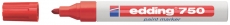 EDDING 750 PAINT MARKER 2-4MM PUNAINEN