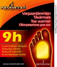 Varpaanlämmitin NEVERCOLD JALAT