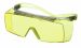Suojalasi 3M SecureFIT 3700 OTG  Keltainenhuurtumaton