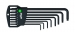 Torx-avainsarja 8-os. Classic Wiha (2vk)