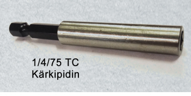 Magneetti-istukka 75mm bits pidin