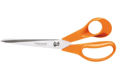 Fiskars Yleissakset oikea oranssi