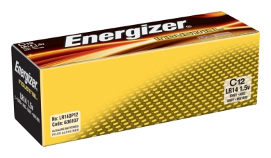 ENERGIZER INDUSTRIAL C ALKALIPARISTO /12