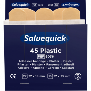 SALVEQUICK MUOVILAASTARI 6036 6 X 45 KPL
