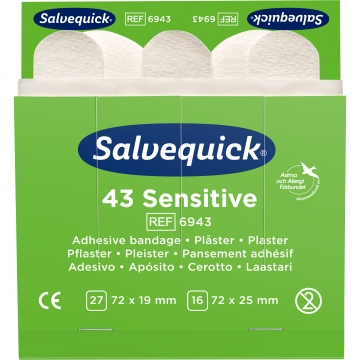 SALVEQUICK HERKÄN IHON LAASTARI 6X43 KPL