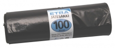 Etra Roskasäkki 250L LLD Musta