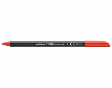 EDDING 1200 COLOR PEN 1MM PUNAINEN