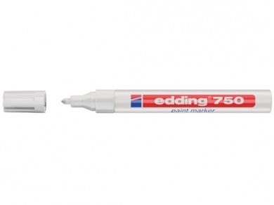 EDDING 750 PAINT MARKER 2-4MM VALKOINEN