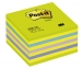 STAPLES VIESTILAPPUKUUTIO 76X76MM NEON
