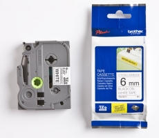 P-TOUCH 9MM TZE-S221 MUSTA/VALK. STRONG