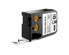 DYMO XTL 12MM VINYYLITARRA MUSTA/VALK 7M