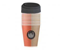 HUHTAMÄKI KAHVIKUPPI 300ML + KANSI /10