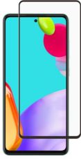 Screenor Tempered New Full Cover -panssarilasi, Galaxy A52 , A52 5G , A52s 5G , A53, musta