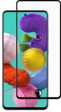 Screenor Tempered New Full Cover -panssarilasi, Galaxy A32 LTE, musta
