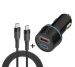 Insmat autolaturi USB-C, 25 W, musta
