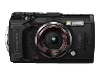 Olympus TOUGH TG-6 -digikamera, musta