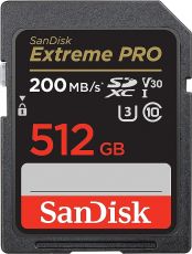 SanDisk 512 Gt Extreme Pro SDXC UHS-I -muistikortti