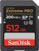 SanDisk 512 Gt Extreme Pro SDXC UHS-I -muistikortti