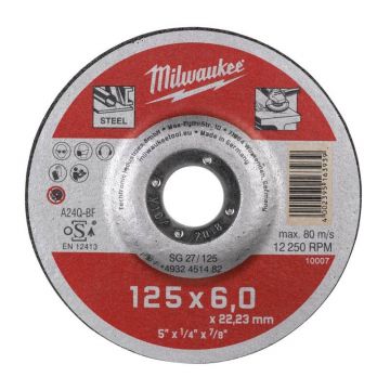 Hiomalaikka 125X6,5X22 RAPO FAST 125280