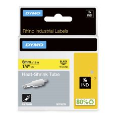 Kutistesukka Dymo Rhino 18052 6 mm kelt