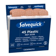 Muovilaastari Salvequick 6036 6x45 kpl