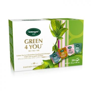 NORDQVIST Green 4 You vihreä teelajitelma 20 pss