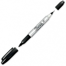 SHARPIE TWIN TIP PERMANENT MARKER MUSTA