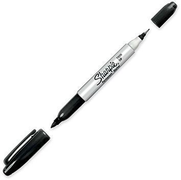 SHARPIE TWIN TIP PERMANENT MARKER MUSTA