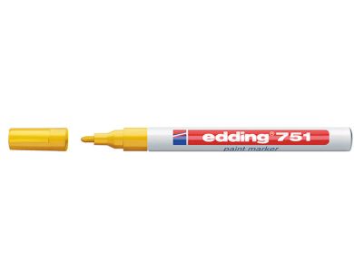 EDDING 751 PAINT MARKER 1-2MM KELTAINEN