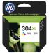 HP N9K07AE TRI-COLORINK 304XL