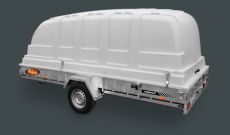 Jaxal-kuomu GAS 125 cm Lavakoko 185x400