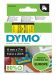 DYMO D1 6MM MUSTA/KELTAINEN