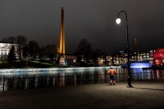 Juliste Yövalaistus Tammerkoski