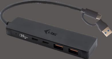 USB-A/USB-C Metal HUB 