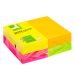 Viestilappu Q-Connect 76X127 FSC neon/12