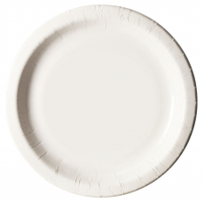 Lautanen 18cm valkoinen 50kpl/pss