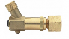 Letkurikkoventtiili low 3/8''