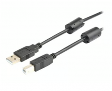 3m USB A USB B Musta