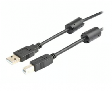 3m USB A USB B Musta