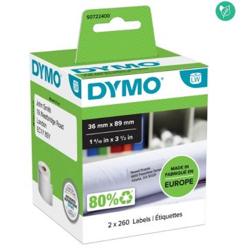 DYMO LW SUURI OSOITETARRA 36X89MM