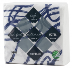 Softlin Basic kahviliina valk-sin 24cm