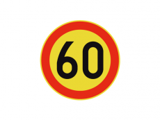 Liikennemerkki 30 km/h R3 DG3