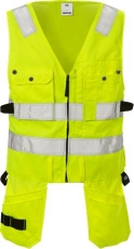 Hi-Vis liivi LK2 5003 PLU Keltainen logolla