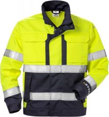 Palosuojattu High Vis takki lk 3 4584 FLAM sin/kelt.