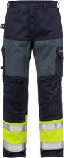 Palosuojatut High Vis housut LK1 2587 FLAM Ke/Si