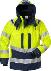 Fristads 4515 GTT Airtech High vis kuoritakki LK2 keltainen/sininen