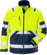 High vis softshell takki LK2 4083 WYH kelt/sin