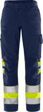 ELTEL Fristads Green 2652 GPLU High vis naisten housut LK1 keltainen/sininen