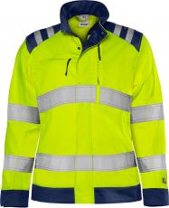 ELTEL Fristads Green 4068 GPLU High vis naisten takki LK3 keltainen/sininen